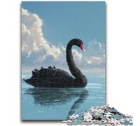 JigsawPuzzle 1000 Pieces for Adults Black Swan Learning Educational Toys Unique Home Decor And Gifts for 14+ 26x38cm