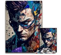 JigsawPuzzle 1000 Pieces for Adults Broken Hero Jigsaw Puzzles for Adults Adult Game Gift Family Interactive Game Brain Challenge Gift 26X38CM/10.23x14.96inch