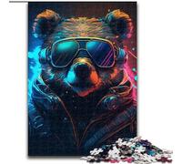 JigsawPuzzle 1000 Pieces for Adults Brown Bear cardboard Jigsaw Puzzles for Adults Perfect for Teenagers & Family Fun, for Birthdays (Size 26x38cm)