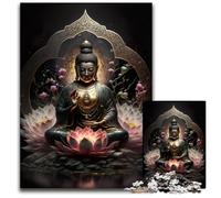 JigsawPuzzle 1000 Pieces for Adults Buddha Puzzles for Adults Perfect for Family Fun, Party Games, Birthday Party Favors 50x75CM/19.68x29.52inch