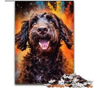 JigsawPuzzle 1000 Pieces for Adults Cockapoo Made of Wood, for Ages 14+ 50x75cm Engaging Family Game Night Activity