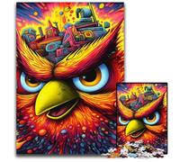 JigsawPuzzle 1000 Pieces for Adults Color Bird Jigsaw Puzzles for Adults Adult Game Gift Family Interactive Game Brain Challenge Gift 50x75CM/19.68x29.52inch