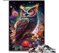 JigsawPuzzle 1000 Pieces for Adults Color Owl cardboard Puzzles size 26x38cm for Holidays, Birthdays, And Family Game Nights