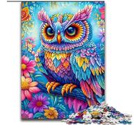 JigsawPuzzle 1000 Pieces for Adults Color Owl Puzzles for Adults 50X75CM for Holidays, Birthdays, And Family Game Nights