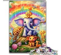 JigsawPuzzle 1000 Pieces for Adults Colorful Animal World Difficult Puzzles for Adults size50x75cm Perfect for Teenagers, Family Bonding, Brain Teaser & DIY Home Decor Gift