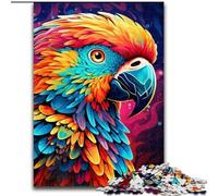 JigsawPuzzle 1000 Pieces for Adults Colorful Art Parrot Difficult Puzzles for Adults size 26x38cm Perfect for Teenagers, Family Bonding, Brain Teaser & DIY Home Decor Gift
