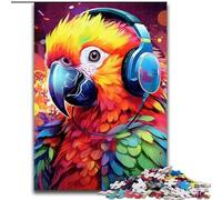 JigsawPuzzle 1000 Pieces for Adults Colorful Art Parrot Difficult Puzzles for Adults size 26x38cm Perfect for Teenagers, Family Bonding, Brain Teaser & DIY Home Decor Gift