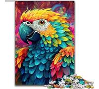 JigsawPuzzle 1000 Pieces for Adults Colorful Art Parrot Jigsaw Puzzles for Adults, 1000 Piece Family Activity Game for Teenager, DIY Home Decor Brain Teaser Gift (Size 50x75 cm)