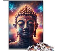 JigsawPuzzle 1000 Pieces for Adults Colorful Buddha Difficult Puzzles for Adults size 26x38cm Challenging DIY Brain Teaser, Perfect Family Game Or Decorative Gift