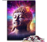 JigsawPuzzle 1000 Pieces for Adults Colorful Buddha Wooden Jigsaw Puzzles for Adults Perfect for Teenagers & Family Fun, for Birthdays (Size 38x26cm)