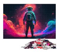 JigsawPuzzle 1000 Pieces for Adults Colorful Dinosaur Impossible Jigsaw Puzzles for Adults Birthday Gift Idea, Challenging Brain Teaser Game 26X38CM/10.23x14.96inch