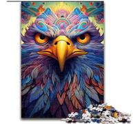 JigsawPuzzle 1000 Pieces for Adults Colorful Eagle Puzzle Brain Teaser Game for Teenagers, for Family Game Night (size : 50x75cm)