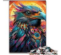 JigsawPuzzle 1000 Pieces for Adults Colorful Eagle Puzzle DIY Decoration, Brain Challenge, for Adult, Family, (size : 50x75cm)