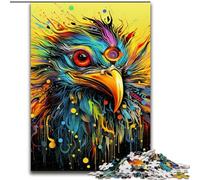JigsawPuzzle 1000 Pieces for Adults Colorful Eagle Puzzle DIY Decoration, Brain Challenge, for Adult, Family, (size : 50x75cm)
