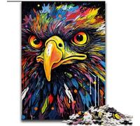 JigsawPuzzle 1000 Pieces for Adults Colorful Eagle Puzzle Perfect for Teenagers, Family Bonding, Brain Teaser & DIY Home Decor Gift (size : 50x75cm)