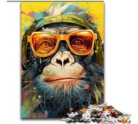 JigsawPuzzle 1000 Pieces for Adults Colorful Monkey Puzzle Home Activity for Holidays, Birthdays, And Family Game Nights (size : 50x75cm)
