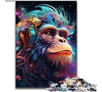JigsawPuzzle 1000 Pieces for Adults Colorful Monkey Puzzles for Adults for Birthdays, Holidays, And Home Decor (Szie 26x38cm)