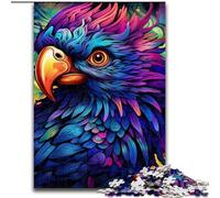 JigsawPuzzle 1000 Pieces for Adults Colorful Parrot Jigsaw Puzzles for Adults 26x38cm Brain Challenge Gift, Educational Activity for Teenagers