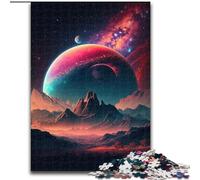 JigsawPuzzle 1000 Pieces for Adults Colorful Planet Mountains Adult Jigsaw Puzzles 1000 Pieces Gift DIY Fun Suitable for Home Living Room Office Decoration size 50x75cm