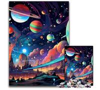JigsawPuzzle 1000 Pieces for Adults Colorful Planet Puzzles for Adults for Birthdays And Holidays 26X38CM/10.23x14.96inch