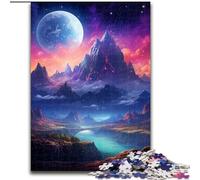 JigsawPuzzle 1000 Pieces for Adults Colorful Planet Wooden Jigsaw Puzzles for Adults Perfect for Teenagers & Family Fun, for Birthdays (Size 38x26cm)