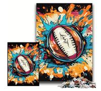 JigsawPuzzle 1000 Pieces for Adults Colorful Rugby Jigsaw Puzzles for Adults Size 50x75cm Brain Challenge Gift, Educational Activity for Teenagers