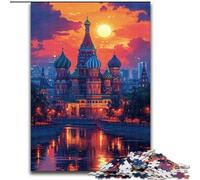 JigsawPuzzle 1000 Pieces for Adults Colorful Taj Mahal Puzzle Made of cardboard, Teenager Stress Reduction Cool Unique Gift for Family 1000pcs(26x38cm)