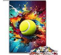JigsawPuzzle 1000 Pieces for Adults Colorful Tennis Puzzles for Adults for Teenager & Family Fun, (Szie 26x38cm)