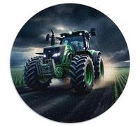 JigsawPuzzle 1000 Pieces for Adults Colorful Tractor Cardboard Jigsaw Challenging Brain Teaser for Teenagers,Family Game Night Fun (67.5x67.5cm)