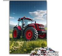 JigsawPuzzle 1000 Pieces for Adults Colorful Tractor Wooden Jigsaw Puzzles for Adults Perfect for Teenagers & Family Fun, for Birthdays (Size 38x26cm)