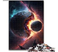 JigsawPuzzle 1000 Pieces for Adults Colors of Space Planet Impossible Jigsaw Puzzles for Adults size 26x38cm Colorful Home Decor & Interactive Family Game