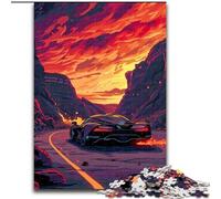 JigsawPuzzle 1000 Pieces for Adults Colourful Classic Sports Cars Puzzle Home Decor Brain Teaser Game for Teenagers & Family Interaction (size : 26x38cm)