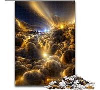 JigsawPuzzle 1000 Pieces for Adults Colourful Dream Clouds Jigsaw Made of Wood,Challenging Brain Teaser for Teenagers & Families 1000pcs(50x75cm)