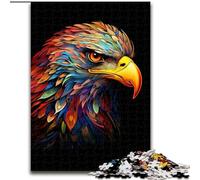 JigsawPuzzle 1000 Pieces for Adults Colourful Eagles Jigsaw Made of cardboard, for Family & Friends, Brain-Teasing Challenge 1000pcs(26x38cm)