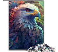 JigsawPuzzle 1000 Pieces for Adults Colourful Eagles Jigsaw Puzzles Made of Wood,Family Bonding Activity, Home Decor Gift, Family Toy Game 1000pcs(50x75cm)