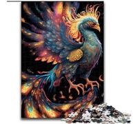 JigsawPuzzle 1000 Pieces for Adults Colourful Peacock Animal Jigsaw Puzzle Made of Wood,Perfect Home Or Office Decor, Ideal 1000pcs(50x75cm)