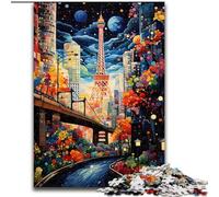 JigsawPuzzle 1000 Pieces for Adults Colourful Tokyo City Puzzle Made of Wood,Family Interactive Game, Brain Teaser Gift, Educational Toy 1000pcs(50x75cm)
