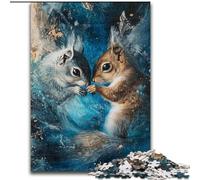 JigsawPuzzle 1000 Pieces for Adults Cosmic Squirrel, Challenging Game Toys Wall Decoration Unique Birthday And Xmas Gifts (Size 26x38cm)
