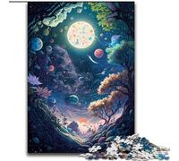 JigsawPuzzle 1000 Pieces for Adults Crazy Space Landscape Challenging Puzzles for Family Fun Perfect for Holidays, Interactive Game Nights Size 50X75CM