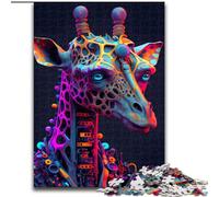 JigsawPuzzle 1000 Pieces for Adults Cyber Giraffe, Game Toys Every Piece Is Unique - Challenging Family Fun Game for for Age 14 (Size 50x75cm)
