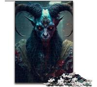 JigsawPuzzle 1000 Pieces for Adults Dark Lord Made of Wood, for Ages 14+ 50x75cm Brain Teaser Game for Teenagers, Perfect
