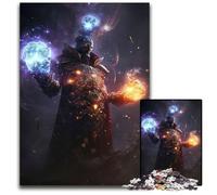 JigsawPuzzle 1000 Pieces for Adults Dark Sorcerer Wooden Puzzles for Mother'S Day, Birthdays, Christmas 50x75CM/19.68x29.52inch