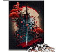 JigsawPuzzle 1000 Pieces for Adults Deadly Blade Wooden Jigsaw Puzzles for Adults size 50x75cm Family Activity, Brain Teaser, Home Decor