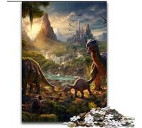 JigsawPuzzle 1000 Pieces for Adults Dinosaur World Jigsaw Perfect for Teenagers & Family Fun, for Birthdays (size : 50x75cm)