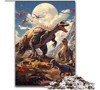 JigsawPuzzle 1000 Pieces for Adults Dinosaur World Puzzle for Home Decor, Ideal Christmas & New Year Gift for Teenagers (size : 50x75cm)