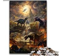 JigsawPuzzle 1000 Pieces for Adults Dinosaur World Puzzle for Teenager & Families, Perfect DIY Decor & Brain-Teasing Challenge (size : 26x38cm)