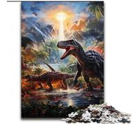 JigsawPuzzle 1000 Pieces for Adults Dinosaur World Puzzle for Teenagers, Family Game Night, Brain-Challenging Gift Idea (size : 50x75cm)