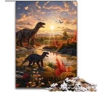 JigsawPuzzle 1000 Pieces for Adults Dinosaur World Puzzle for Teenagers, Family Game Night, Brain-Challenging Gift Idea (size : 26x38cm)