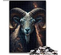 JigsawPuzzle 1000 Pieces for Adults Dream Goat Jigsaw Made of cardboard,Challenging Brain Teaser for Teenagers & Families 1000pcs(26x38cm)