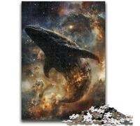 JigsawPuzzle 1000 Pieces for Adults Dream Whale Help The Brain Exercise Addictive Toys to Cultivate Patience Suitable for Couples 50x75cm